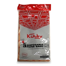 3 Pack Style 2 Paper Filter Bags to fit the Kirby Heritage 1HD 19068103 
