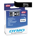 DYM45811 Dymo White on Black D1 Label Tape 